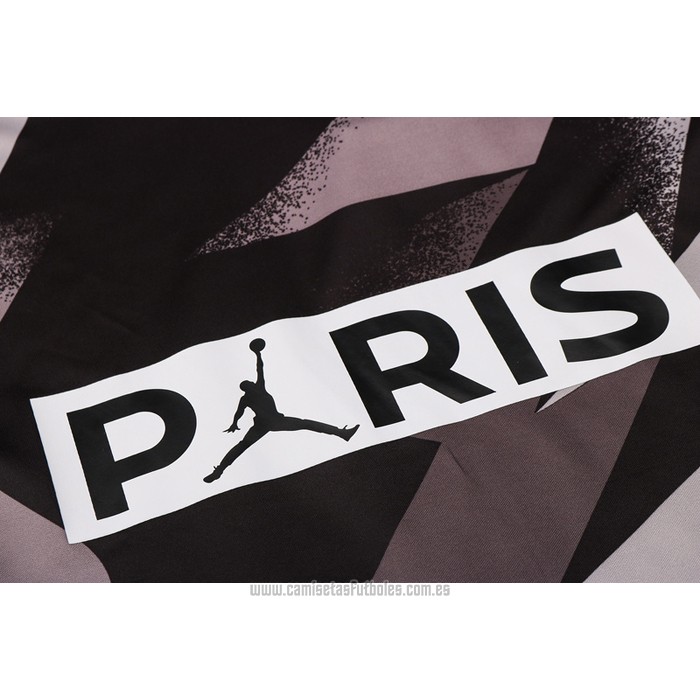 Chandal del Paris Saint-Germain Manga Corta 2020-2021 Negro y Gris